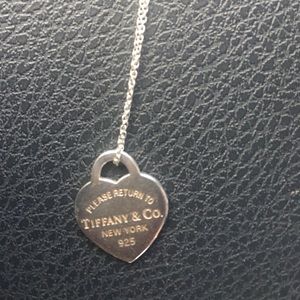 Tiffany & Co Heart Return to Tiffany necklace